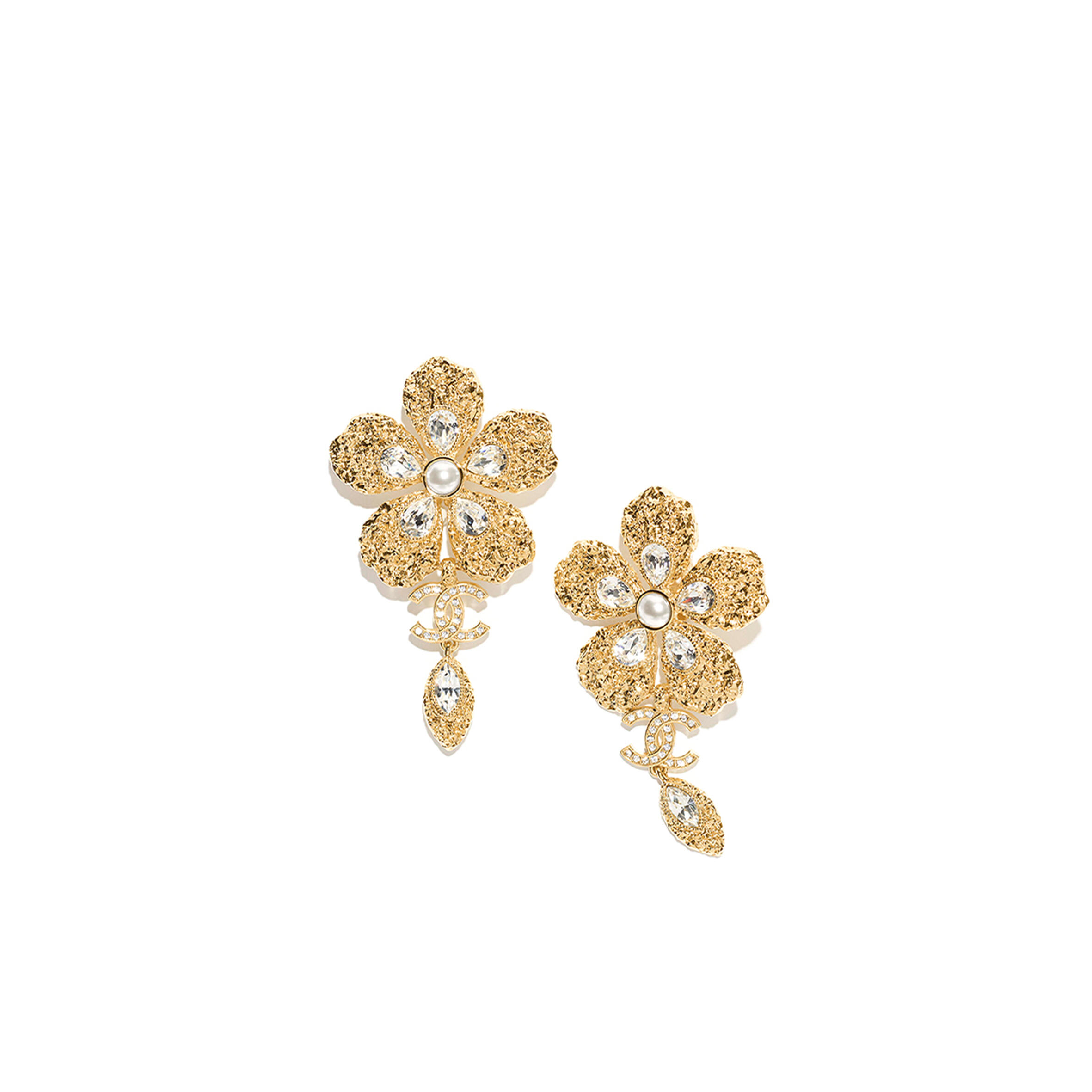 Ch**el clip-on pendant earrings abg935